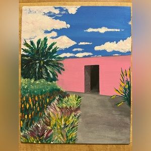 Botanical Garden Painting 10 x 8